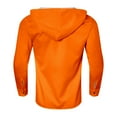 thumbnail image 4 of Chemise Décontractée Imprimée Halloween pour Hommes Col Rond Boutonnée Design Taches de Sang Manches Longues Grande Taille Haut Confortable Élégant, 4 of 5