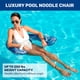 thumbnail image 2 of Silla Pool Noodle Float Aqua, asiento ajustable de lujo, azul, 2 of 6