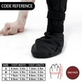 thumbnail image 2 of Waterproof Dog Booties Size S, High-Quality Lightweight Breathable Pet Shoes for Post-Surgery Injury Recovery and Outdoor Use, Non-Slip Sole Adjustable Fit Protectors S, 2 of 8