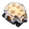 thumbnail image 3 of Power Distribution Block 1 in 5 Ways Out Ground Cable Splitter Distributor for Auto Car Boat, 3 of 5