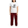 thumbnail image 4 of CafePress - West Highland Terrier Women's Light Pajamas - Women's Short Sleeve Print T-Shirt and Pants Light Cotton Pajama Set, 4 of 7