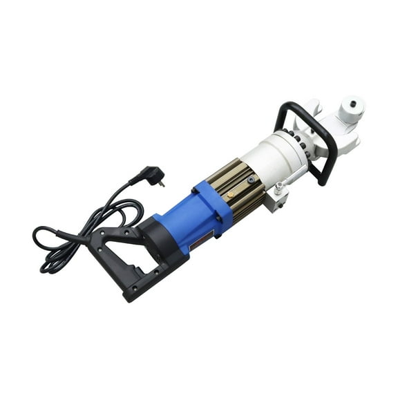 INTBUYING Rebar Bending Machine Small Portable Electric Bending Machine Steel Copper Bar Bending Machine 220V