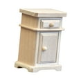 thumbnail image 1 of Mesita de noche de madera a escala 1:12, mesita de noche DIY para dormitorio, armario con cajón de almacenamiento, soportes de noche para casa de, 1 of 9