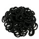thumbnail image 4 of CRAFTHROU 100Ud Ligas Para El Negros Resistentes Y Flexibles Para Peinados Y, 4 of 4
