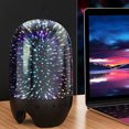 thumbnail image 1 of Altavoz Bluetooth con Luz Ambiental Xihbxyly Pequeño Altavoz con Luz Led Colorida y Creativa, 1 of 2
