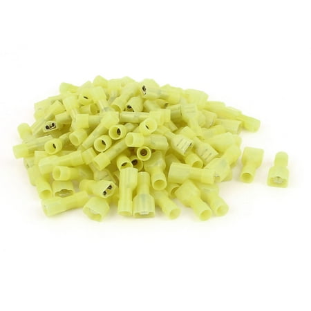 Barrier Spade Terminal - 60Sets 12-10 AWG Wire Insulated Male Female Spade Crimp Terminal