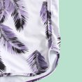 thumbnail image 7 of Itsame Swimsuits for Womens Sets, Printed 1 Piece Swimsuits Purple, 7 of 7
