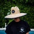 thumbnail image 2 of Straw Sun Hat for Men and Women - Wide Brim for Sun Protection Great for Fishing, Lifeguards, Beach, Summer and Gardening, 2 of 6