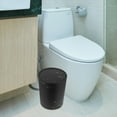thumbnail image 4 of Hytrove 1Pcs Desktop Garbage Can Black Plastic For Home Office And Bathroom, 4 of 8