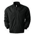 thumbnail image 2 of Ma Croix Mens Bomber Jacket Slim Fit Lightweight Waterproof Windbreaker, 2 of 7