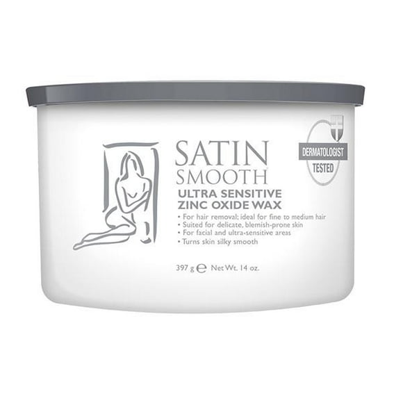 Satin Smooth Ultra-Sensitive Zinc Oxide Wax 14oz