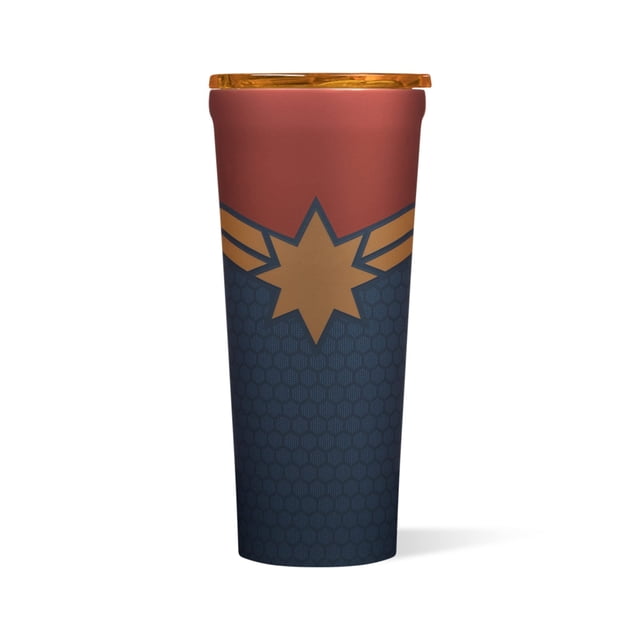 Thermos Corkcicle Captain Marvel 709 ml con triple aislamiento