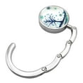 thumbnail image 3 of Foldable Purse Hook Floding Handbag Hanger Bling Rhinestone Bag Holder for Table Desk 1 PCS , (08#, 3 of 9