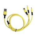 thumbnail image 1 of Cable de carga múltiple, 3 en 1 cable de carga USB de carga rápida líquida Cable de carga múltiple probado profesionalmente, 1 of 8