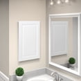 thumbnail image 6 of American Pride Recess-Mount Medicine Cabinet, 16 x 26 in., Rectangle Steel Body, Raised Panel, White, 6 of 6