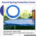 thumbnail image 2 of Tapis de Protection pour Trampoline Coussin de Sécurité pour Trampoline Rond Housse de Protection à Ressort Accessoires pour Trampoline-6 Pieds, 2 of 7