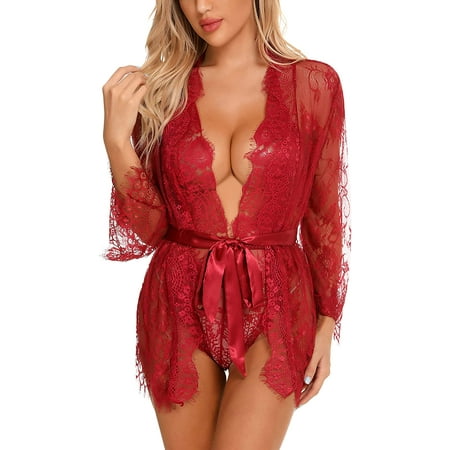 radium Articulatie Verfijning HTAIGUO Ensemble de lingerie de mariée sexy pour femme Robe en dentelle 2 pièces avec body transparent en peluche | Walmart Canada radium Articulatie Verfijning HTAIGUO Ensemble de lingerie de mariée sexy pour femme Robe en dentelle 2 pièces avec body transparent en peluche | Walmart Canada
