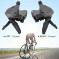 thumbnail image 2 of Palancas de cambio de marchas de bajo ruido, diseño ergonómico, bicicleta de montaña, 2 of 5