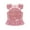 Pink, variant on Aislor Kids Girls Mermaid Outfits Short Flutter Sleeves Sparkly Sequins Top for Halloween Carnival Theme Party