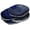 Silver Edge, variant on Blue Agate Coasters for Drinks - Set of 4 - Modern Silver Edge Stone Geode Coaster - Agate Slices Random Size 3.5~4" (Silver Edge)