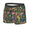 thumbnail image 2 of Naloa Snake And Flower Print Mens Underwear - Boxers for Men, Classic Briefs for Men, 2 of 9