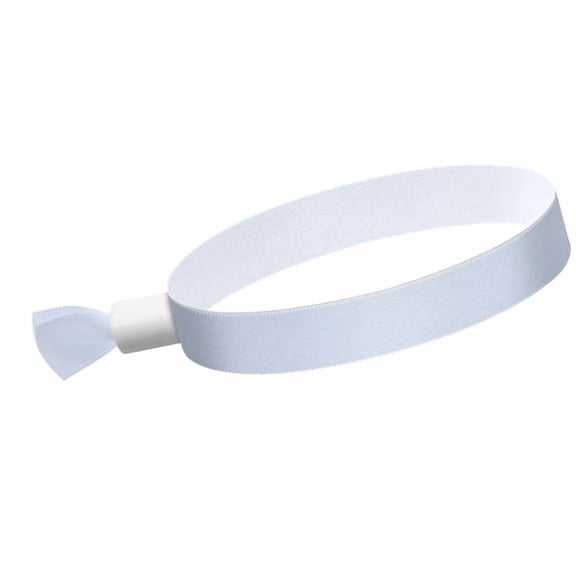 OUNONA 20pcs Blank Cloth Wristbands for Events - Bright Colored Admission Bracelets for Concerts, Parties, and Festivals