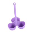 thumbnail image 2 of Cesta para huevos, cocedor de huevos, vaporera para huevos, rejilla para olla de vapor, cocedor de huevos, escalfador de huevos para Violeta 3 agujeros, 2 of 9