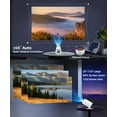 thumbnail image 6 of Magcubic Projector 8K 1080P Support with WiFi 6 and BT 5.4, Portable Mini projector, Auto Keystone, 180° Rotatable Home Theater, HY300 Pro, 6 of 8