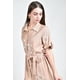 thumbnail image 5 of Vestido camisero bordado Roman Fashion /Juvenil, 01553 (Cafe) cafe M, 5 of 5