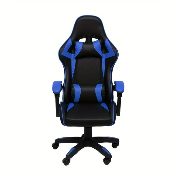 1 pc Gaming Chair Office Chair, Reclining High Back PU Leather Computer Desk Chair