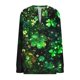 thumbnail image 2 of TaTaai Ladies Fashion St. Patrick's Day Printed Loose Round Neck Sweatshirt Long Sleeve Casual Top Soft Comfortable for Daily Home Office Streetwear Spring Fall Winter Gift, 2 of 5