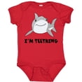 thumbnail image 3 of Inktastic I'm Teething Cute Shark Boys or Girls Baby Bodysuit, 3 of 5