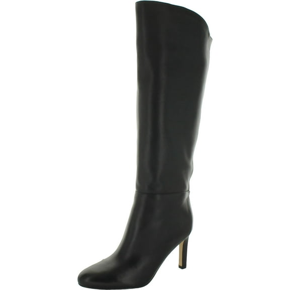 Nine West Womens SANCHA Leather Knee-High Boots