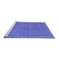 thumbnail image 2 of Ahgly Company Machine Washable Indoor Round Persian Blue Bohemian Area Rugs, 3' Round, 2 of 4