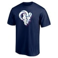 thumbnail image 2 of Men's  Navy Los Angeles Rams Red White and Team T-Shirt, 2 of 3