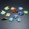 thumbnail image 3 of 12 pcs Mini Tropical Ocean Fish Pet Figures Toy PVC Pool Fish Toy Early Education Mini Marine Fish Toy, 3 of 4