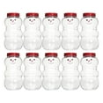 thumbnail image 4 of 10x Bouteilles de Jus Snowman Ornement de Noël 500ml pour Vacances Randonnée Rouge, 4 of 8