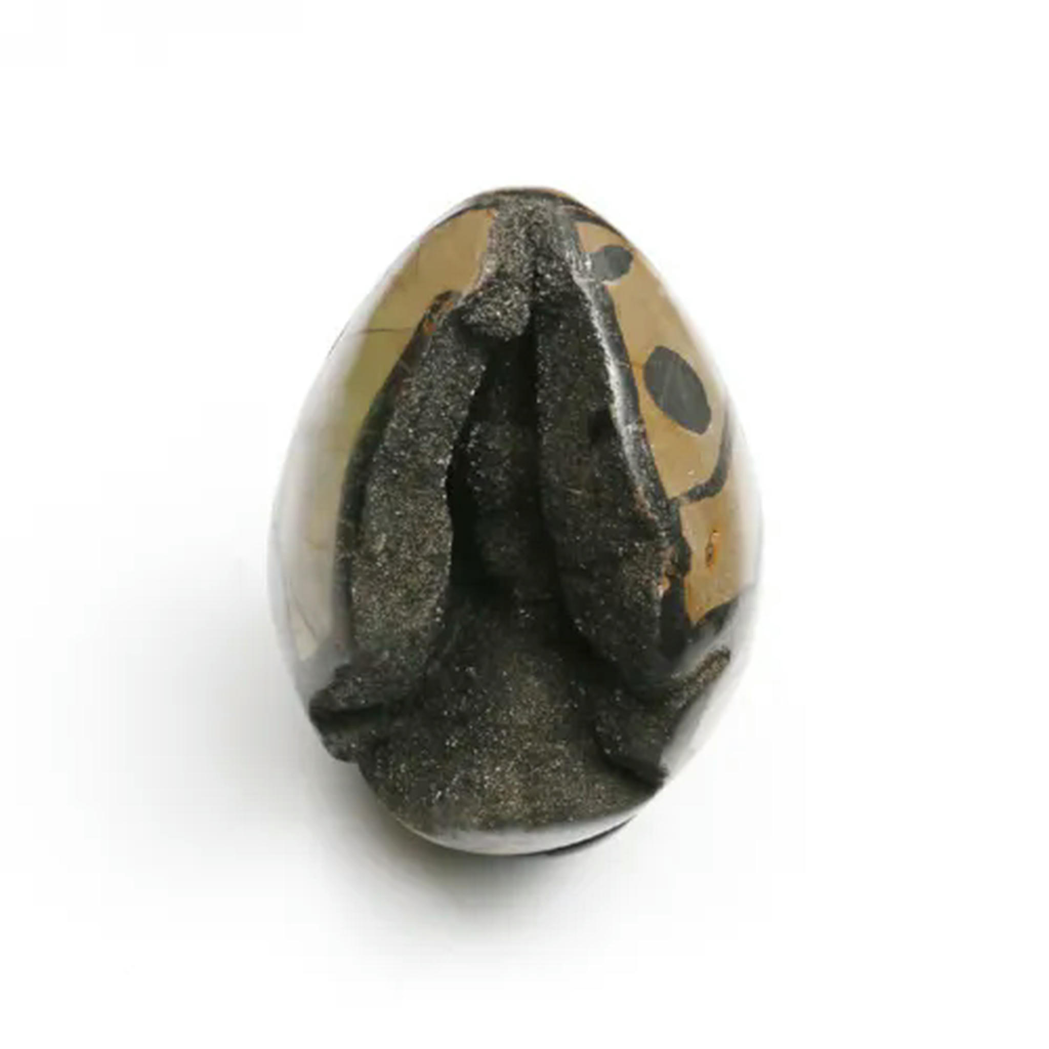 EOEMY Natural Dragon Septarian Geode Quartz Egg Cluster Crystal Healing Reiki Random-1-2Kg-1Pc