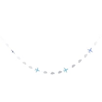 Oraceous Glitter Paper Garland Airplane and Cloud Ornaments Garlands for Wedding Baby Shower Birthday Party Decorations