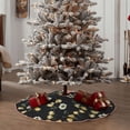 thumbnail image 4 of Sikiie Daisy Nativity Christmas Tree Skirt, Jesus Christian Winter Holiday Tree Mat Decoration(30-48IN)30", 4 of 6