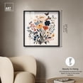 thumbnail image 5 of Garden of Threads I Shadowbox Print Floral Wall Decor by Art Remedy, Black Frame, 30 x 30, 5 of 6