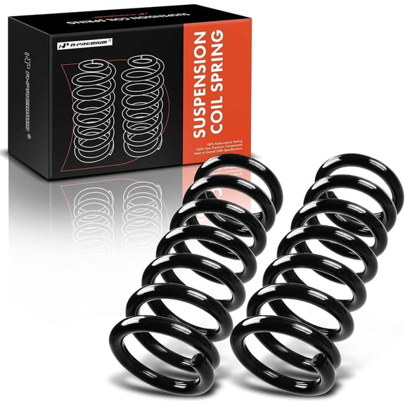 A-Premium 2Pcs Front Suspension Coil Spring Set Compatible with Chevrolet Blazer 1998-2005 S10 & GMC Sonoma & Isuzu Hombre Driver and Passenger Side Replace# 15058962 15059861