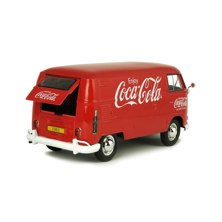 Coca-Cola 1/24 Scale 1963 Volkswagen T1 Diecast Cargo Van with New