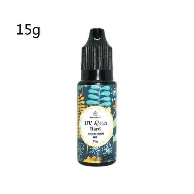 Cqxid Colle à Moins de 5 $ Colle pour Résine Résine Durcissante Époxy Cristal-Clair Transparent Bricolage Dur 15 g Bijoux Maison Bricolage