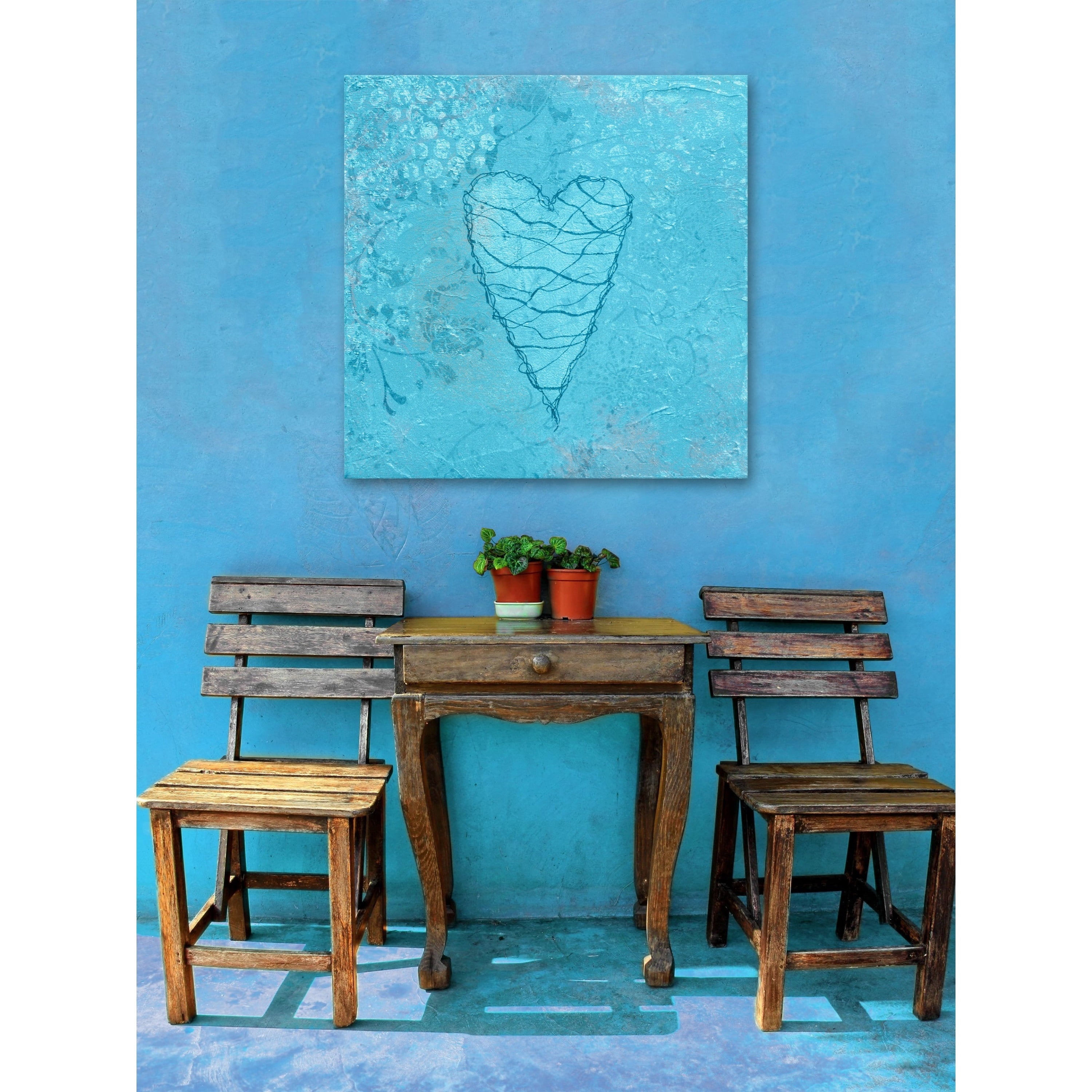 Marmont Hill - "Lost Heart" Painting Print on Wrapped Canvas