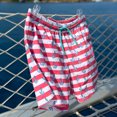 thumbnail image 2 of Anemoss Anchor Men's Swim Short with Three Pockets, Mesh Inside, Elastic and Laced Waist, 2 of 7