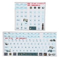 thumbnail image 1 of Pegatinas Para Teclado, Universales, 2 Unidades, Pegatinas Para Teclado De Portátil, Resistente A Los Arañazos, Resistente Al Desgaste, Proceso Esmerilado Para Portátil Para Fugacal Laptop Keyboard Stickers, 1 of 8