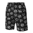 thumbnail image 5 of Men's DND Dungeons And Dragons Beach Shorts Hot Summer Swim Trunks Sports Running Bathing Suits with Mesh Lining, 5 of 8
