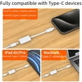 thumbnail image 5 of Cable adaptador Lightning a tipo C compatible con Apple 15, convertidor Lightning para iPad de carga rápida de 60 W, 5 of 5