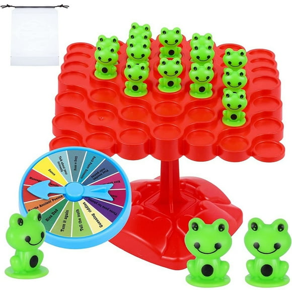 Scales for Kids Toad Frog Balance Math Game Stackable Learning Board Game Scales Cool Math Learning Tool for Kids, Math Game Gift for Kids Ages 3+